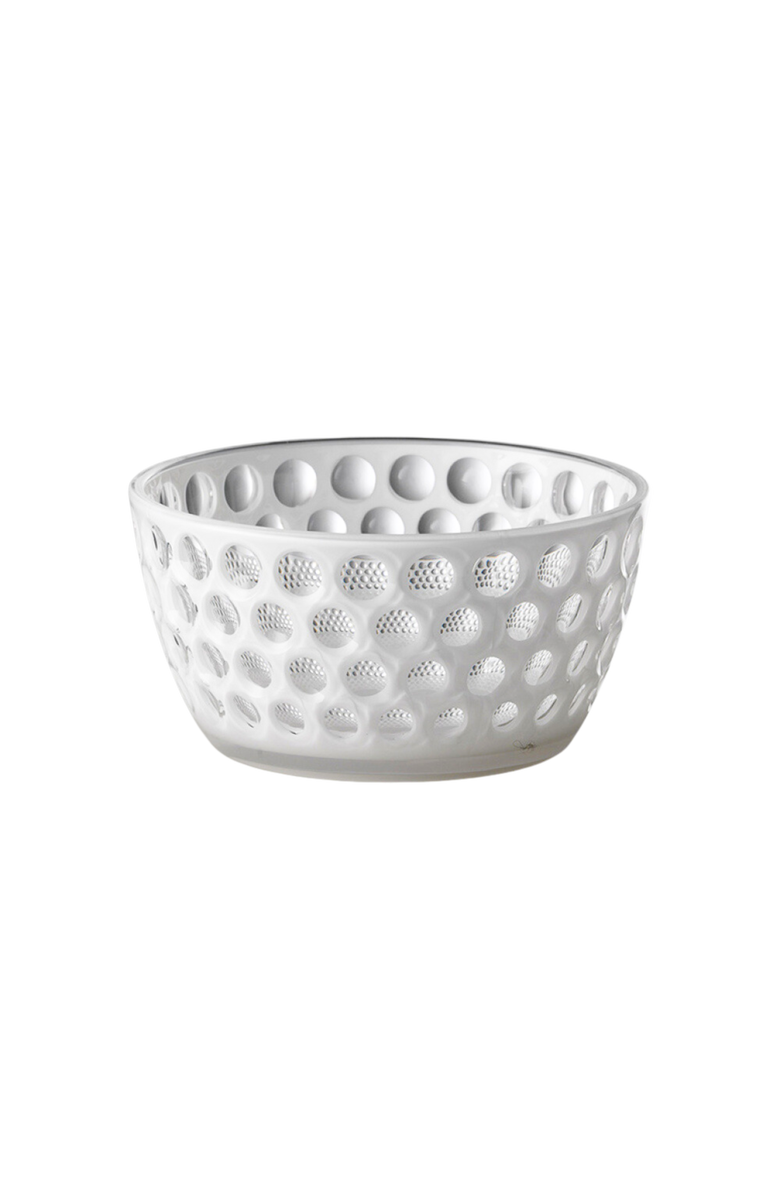 Mario Luca Giusti Lente Snack/Cereal Bowl, Main, color, White