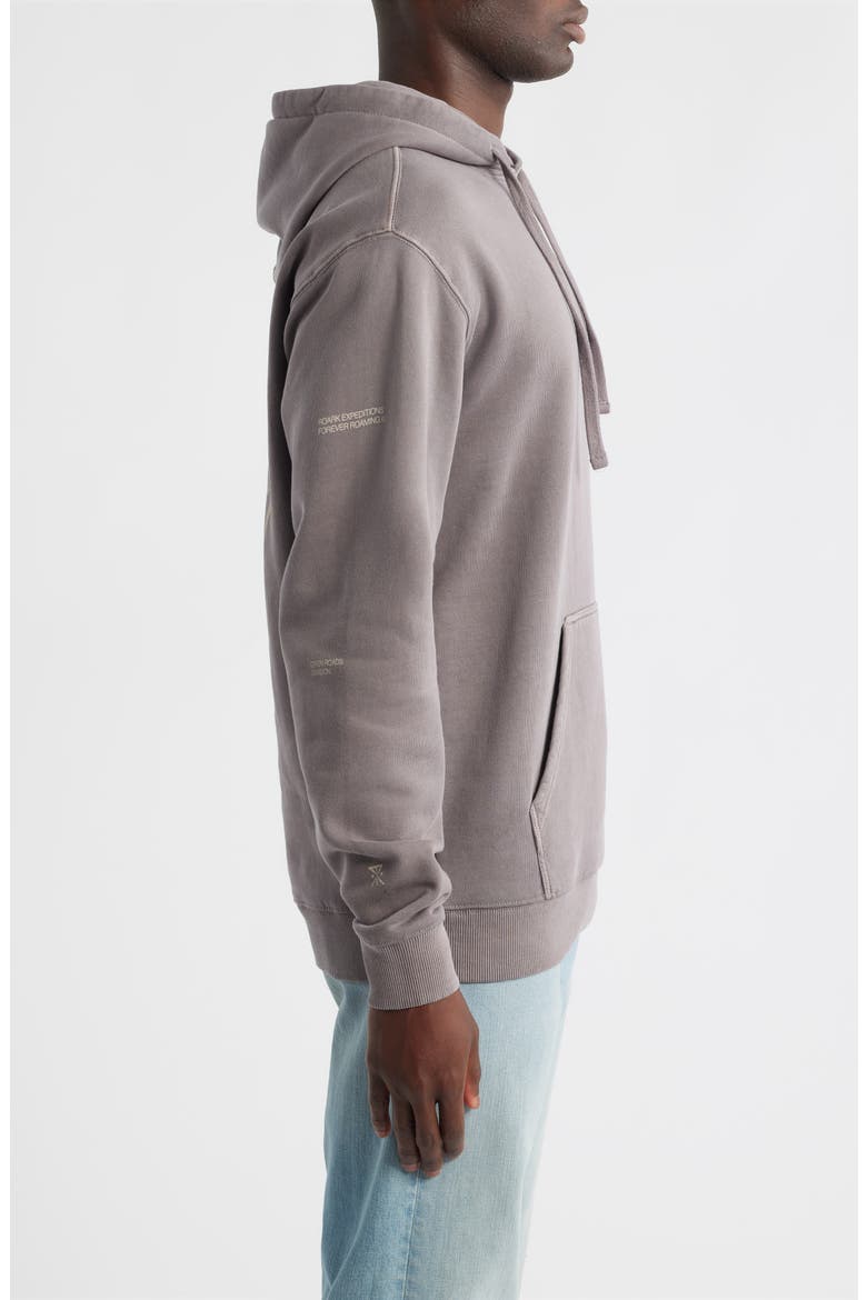 Expeditions Oversize Cotton Graphic Hoodie, Alternate, color, SHARK