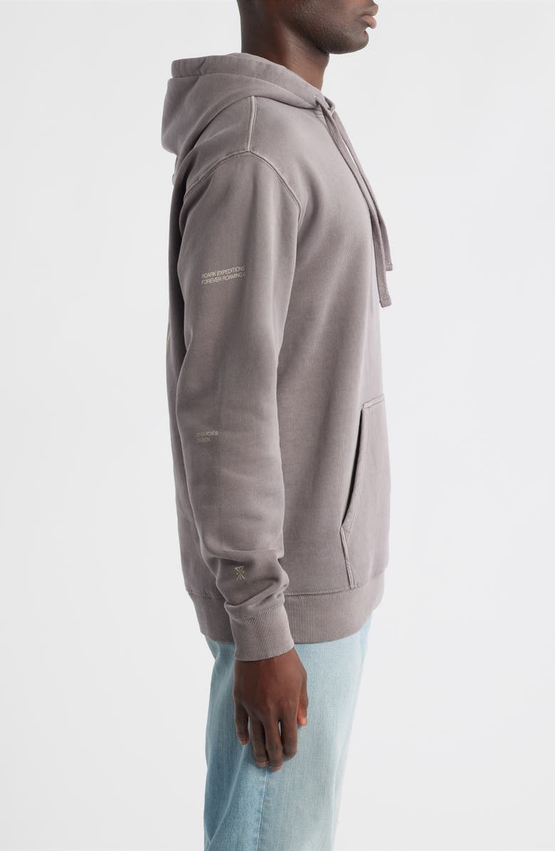 Roark Expeditions Oversize Cotton Graphic Hoodie, Alternate, color, Shark