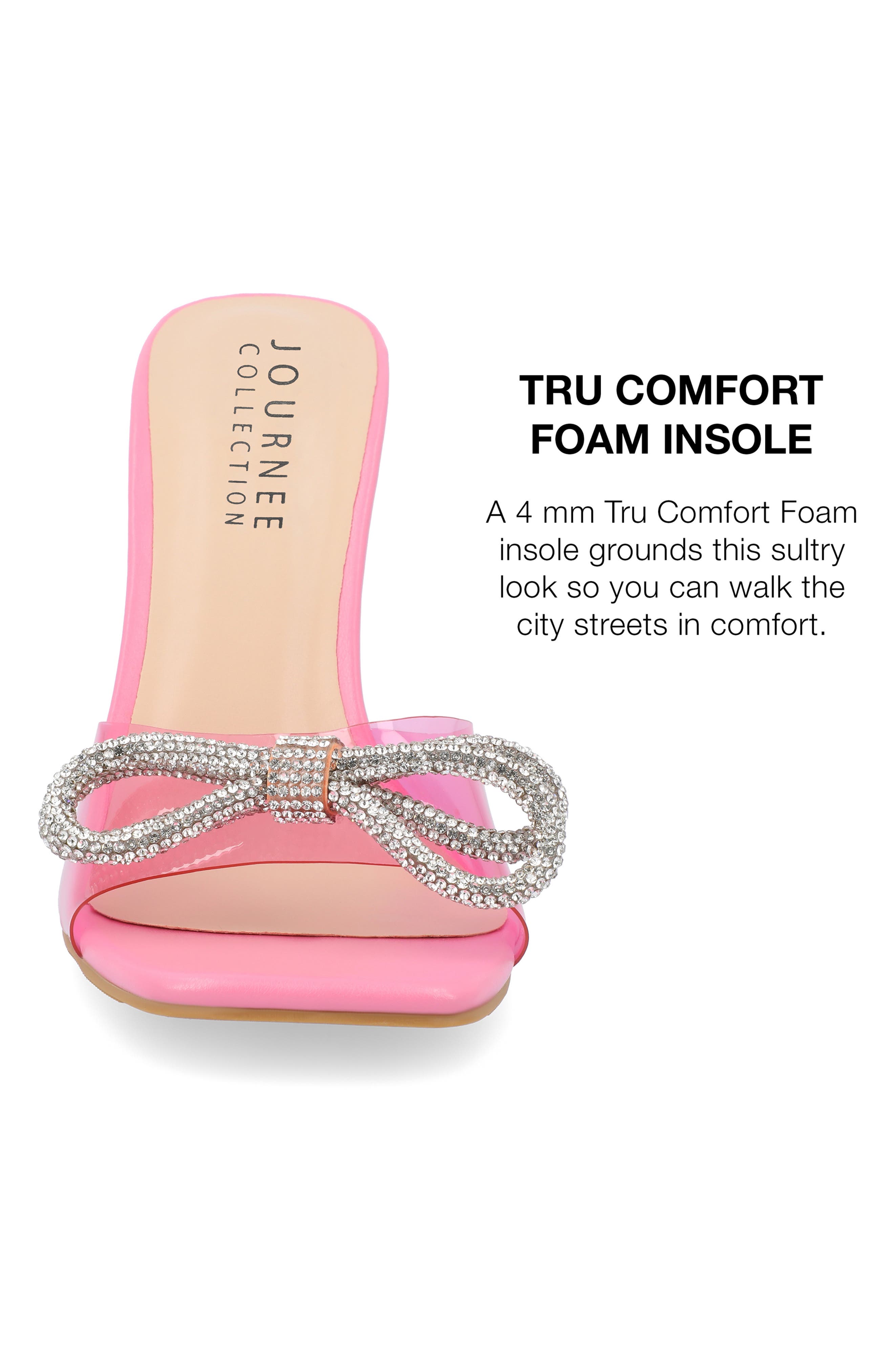 Fenella Embellished Clear Strap Stiletto Sandal, Alternate, color, PINK