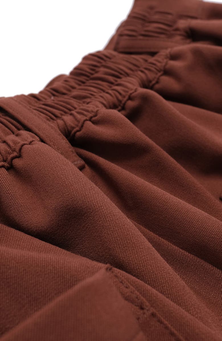 STUDENTS Calculus Baggy Slack Pleated Shorts, Alternate, color, 