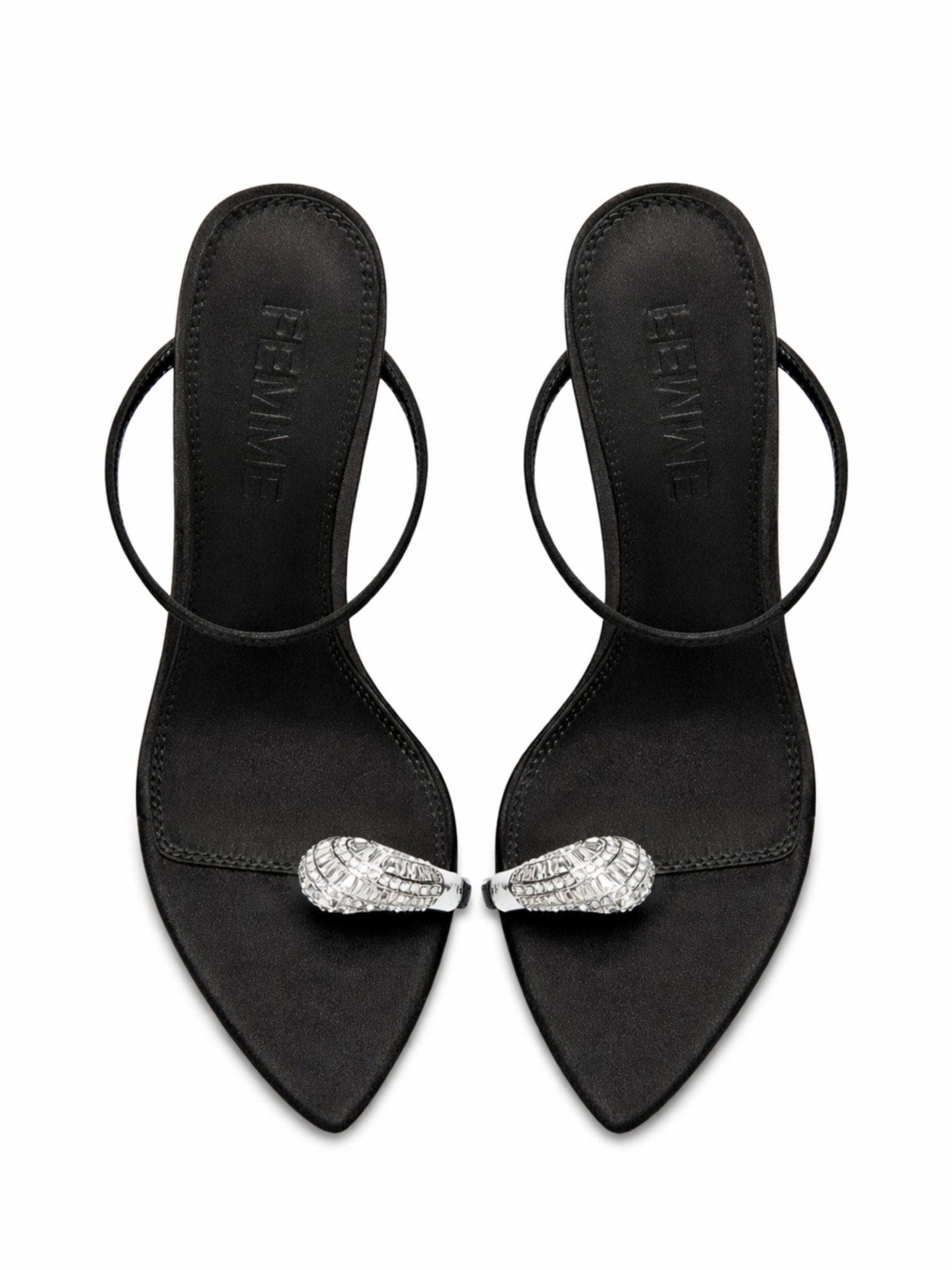 FEMME Geneva Sandal, Alternate, color, Black