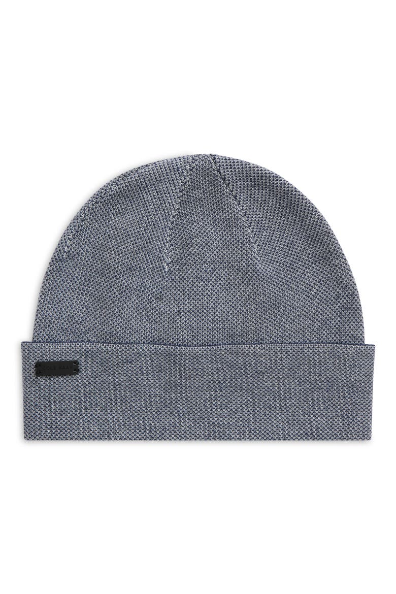 Birdseye Stitch Beanie, Main, color, SOFT GREY