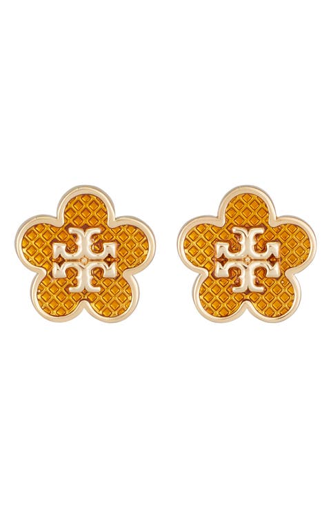 Kira Flower Stud Earrings