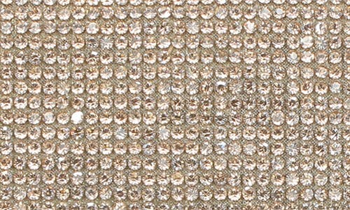 Jessica Mcclintock Alexis Rhinestone Crossbody Clutch In Gold