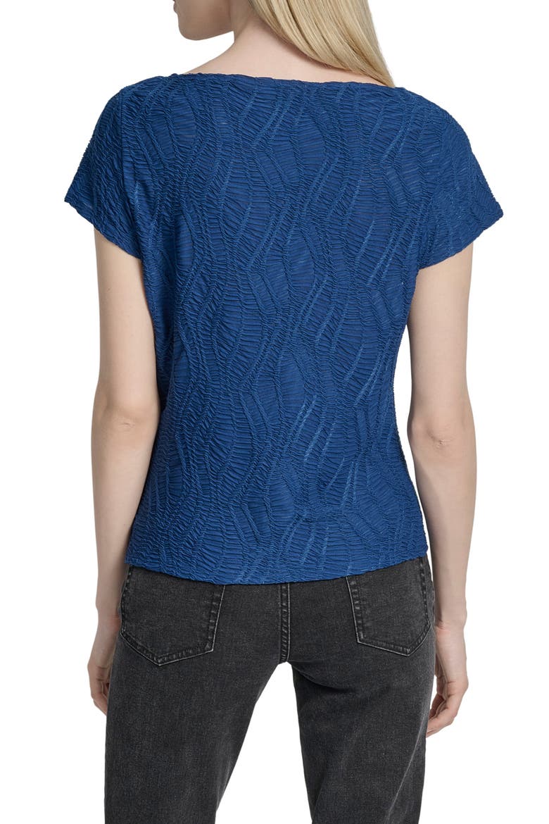 Texture Knit Top, Alternate, color, CADET BLUE