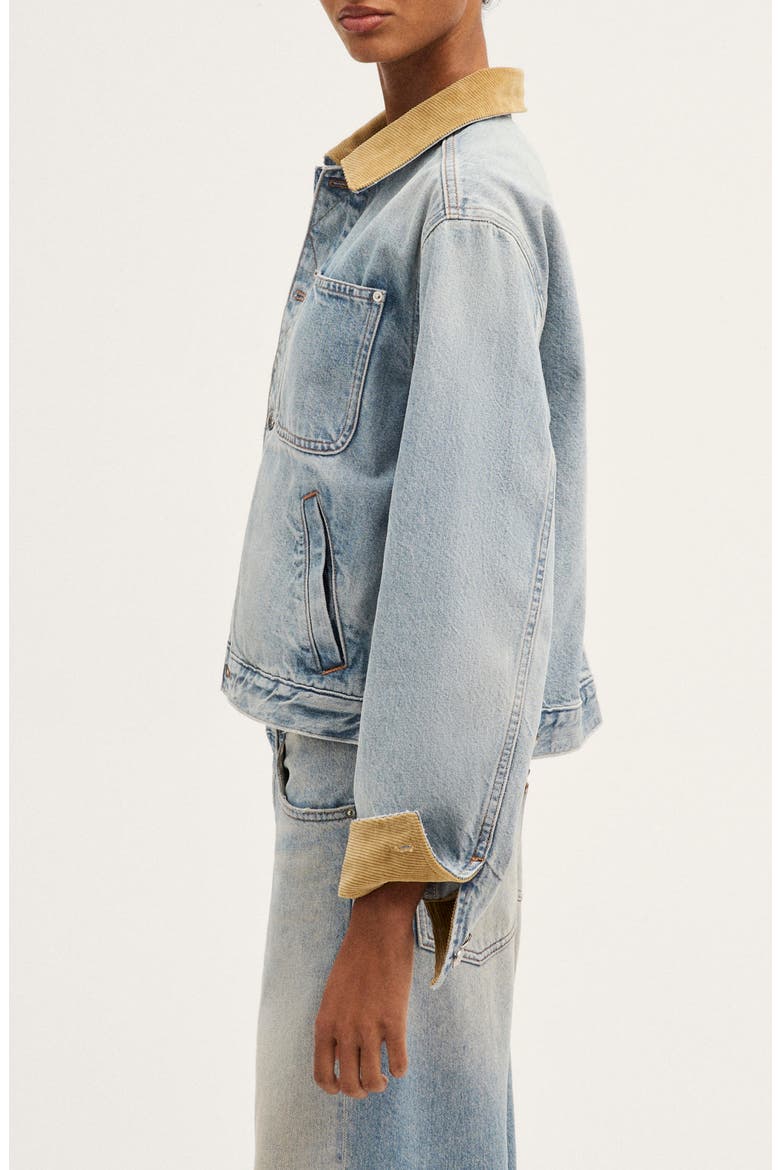 Denim Rancher Jacket, Alternate, color, GREENWICH WASH