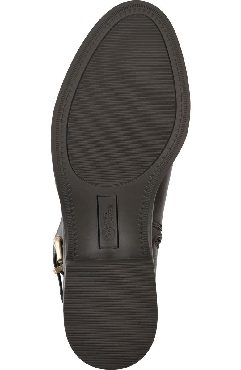 White Mountain Footwear Custard Tall Boot, Alternate, color, Dark Brown Smooth