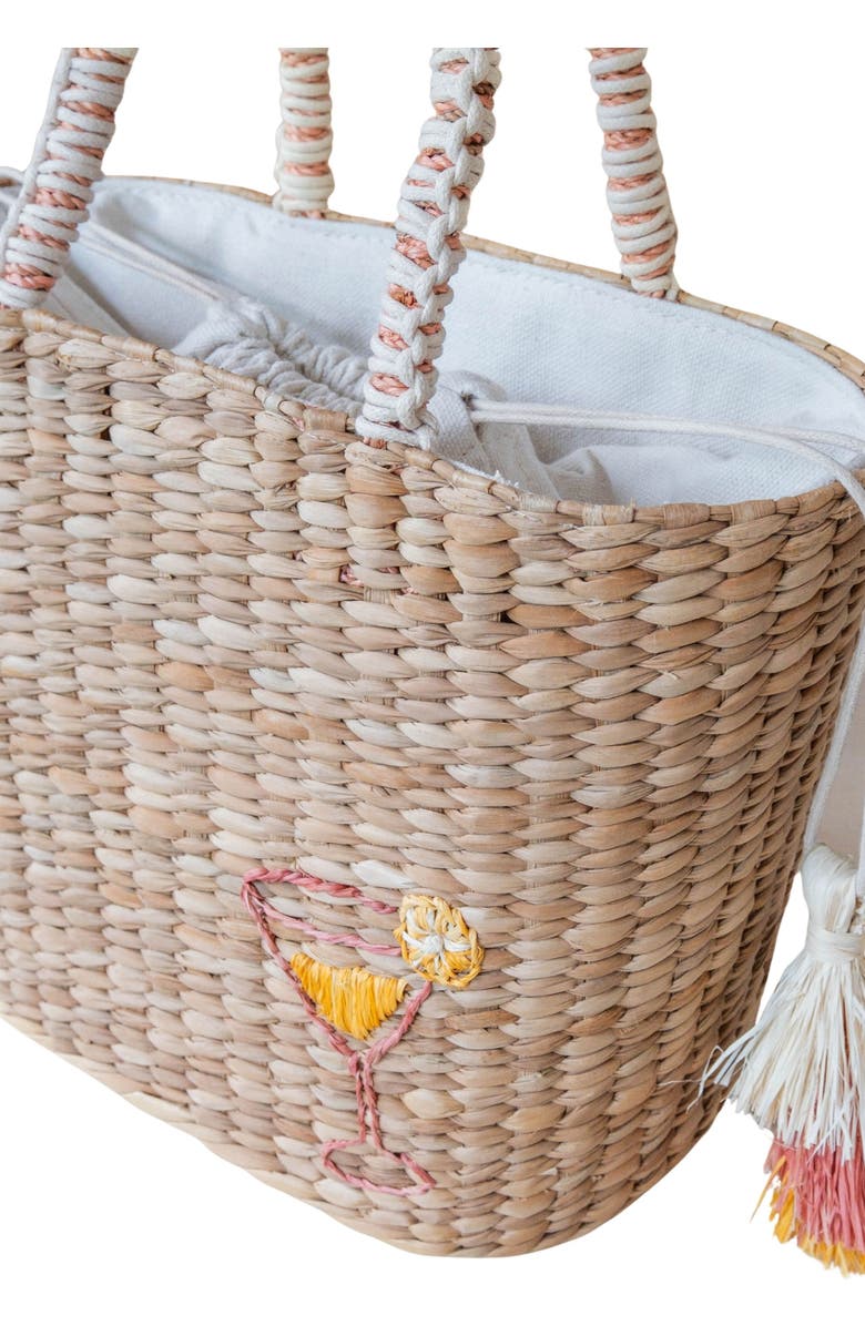 LIKHA Cocktail Embroidered Tote Bag, Alternate, color,