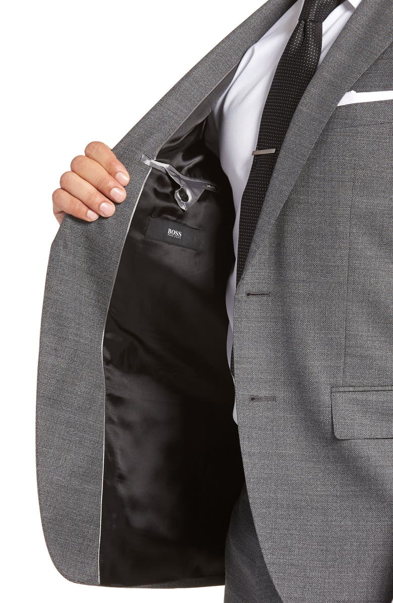 BOSS Johnstons/Lenon Classic Fit Solid Wool Suit, Alternate, color,