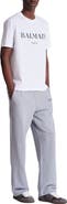 Balmain T-Shirt with Balmain Print