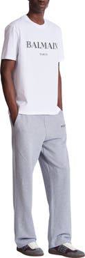 Balmain T-Shirt with Balmain Print