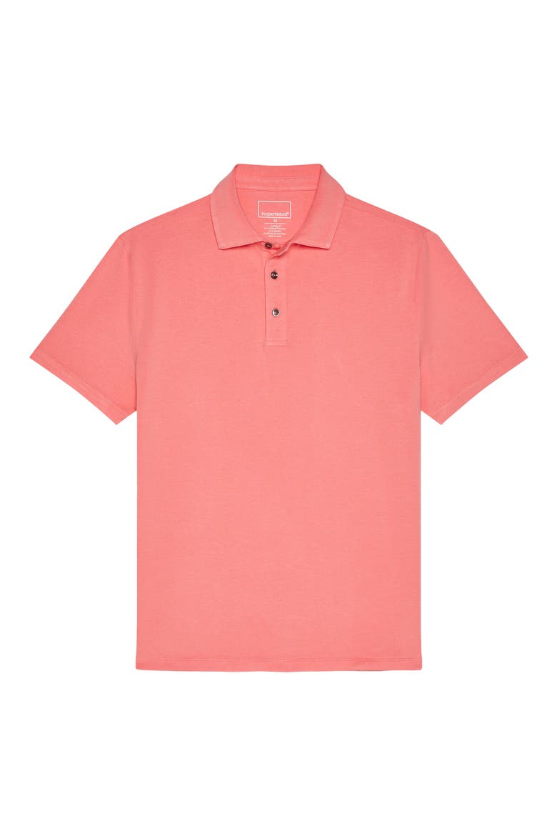 Pinehurst Classic Fit Cotton Blend Golf Polo, Alternate, color, CAYENNE