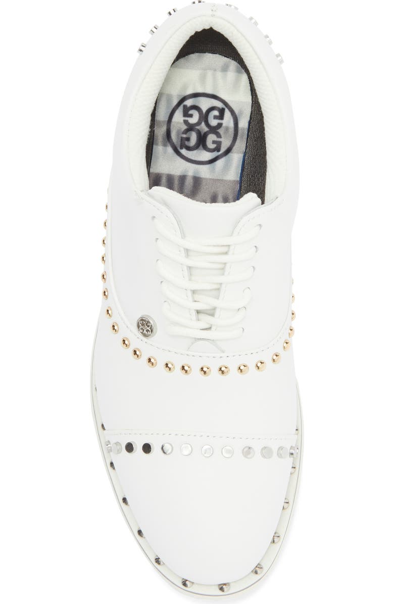 G/FORE Welt Studded Gallivanter Golf Shoe, Alternate, color,