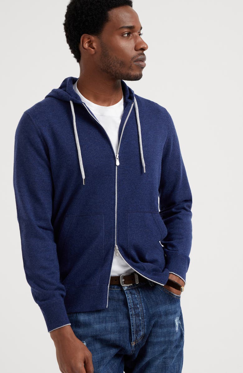 Brunello Cucinelli Sweatshirt-style sweater, Alternate, color, 