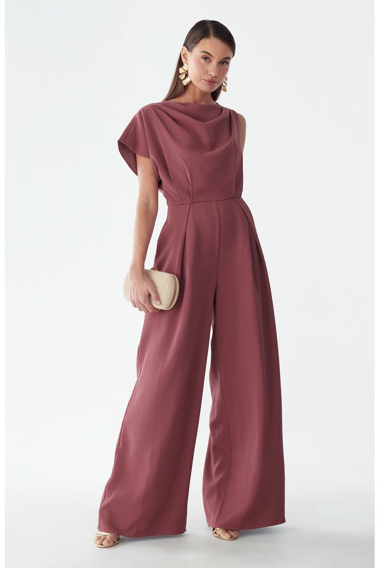 Tammi Jumpsuit, Alternate, color, China Rose