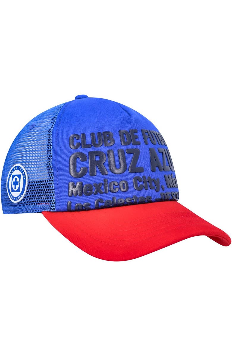FAN INK Men's Blue Cruz Azul Club Gold Adjustable Hat, Main, color, Blue