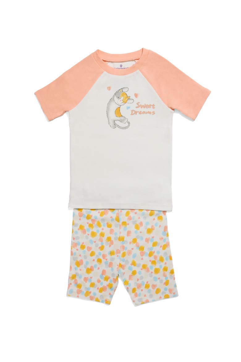 Calico Cat Shorties PJ Set, Main, color, Calico Cat