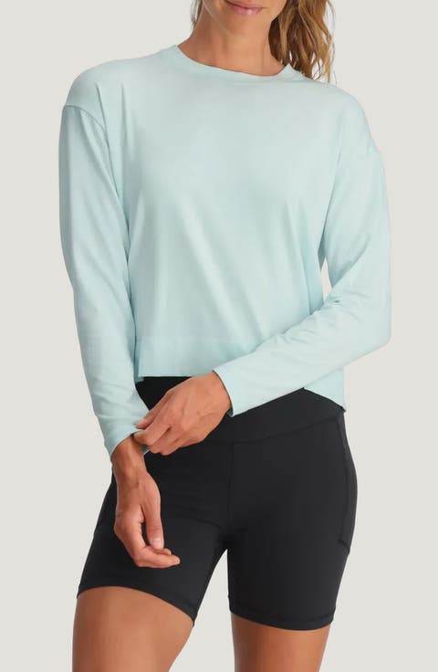 Shade Crossover Long Sleeve Top