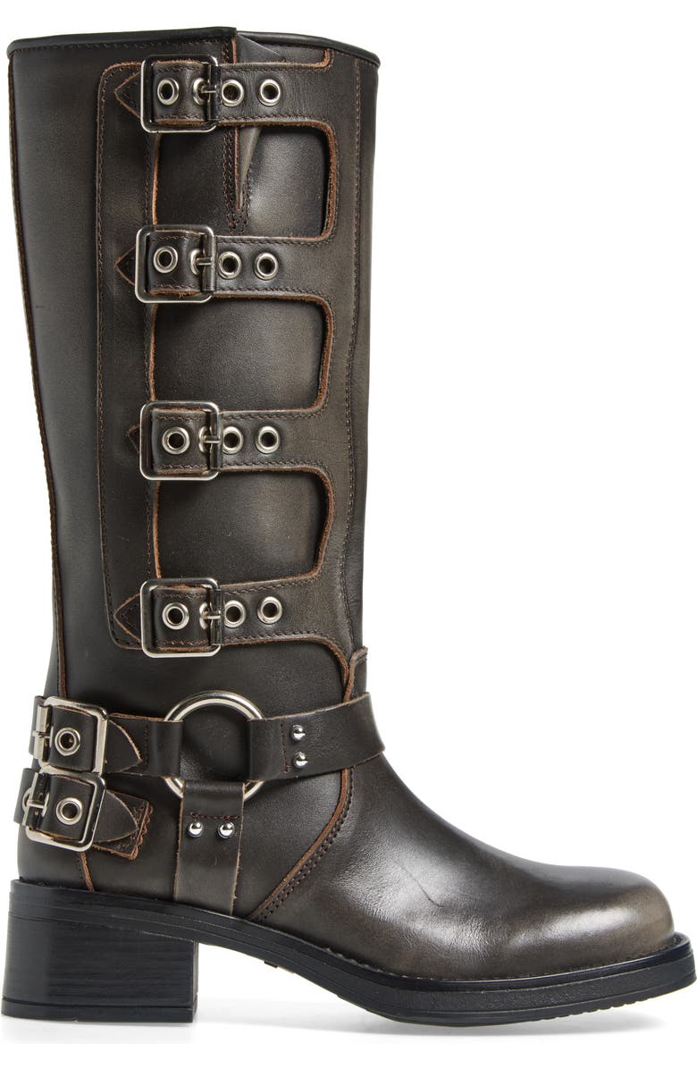 Steve Madden Rocky Boot, Alternate, color, Black Distressed
