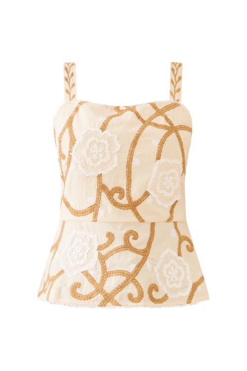 Eddy Miranda Top In Beige
