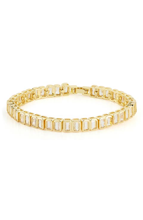 Cubic Zirconia Tennis Bracelet