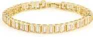 CHLOE AND MADISON Cubic Zirconia Tennis Bracelet