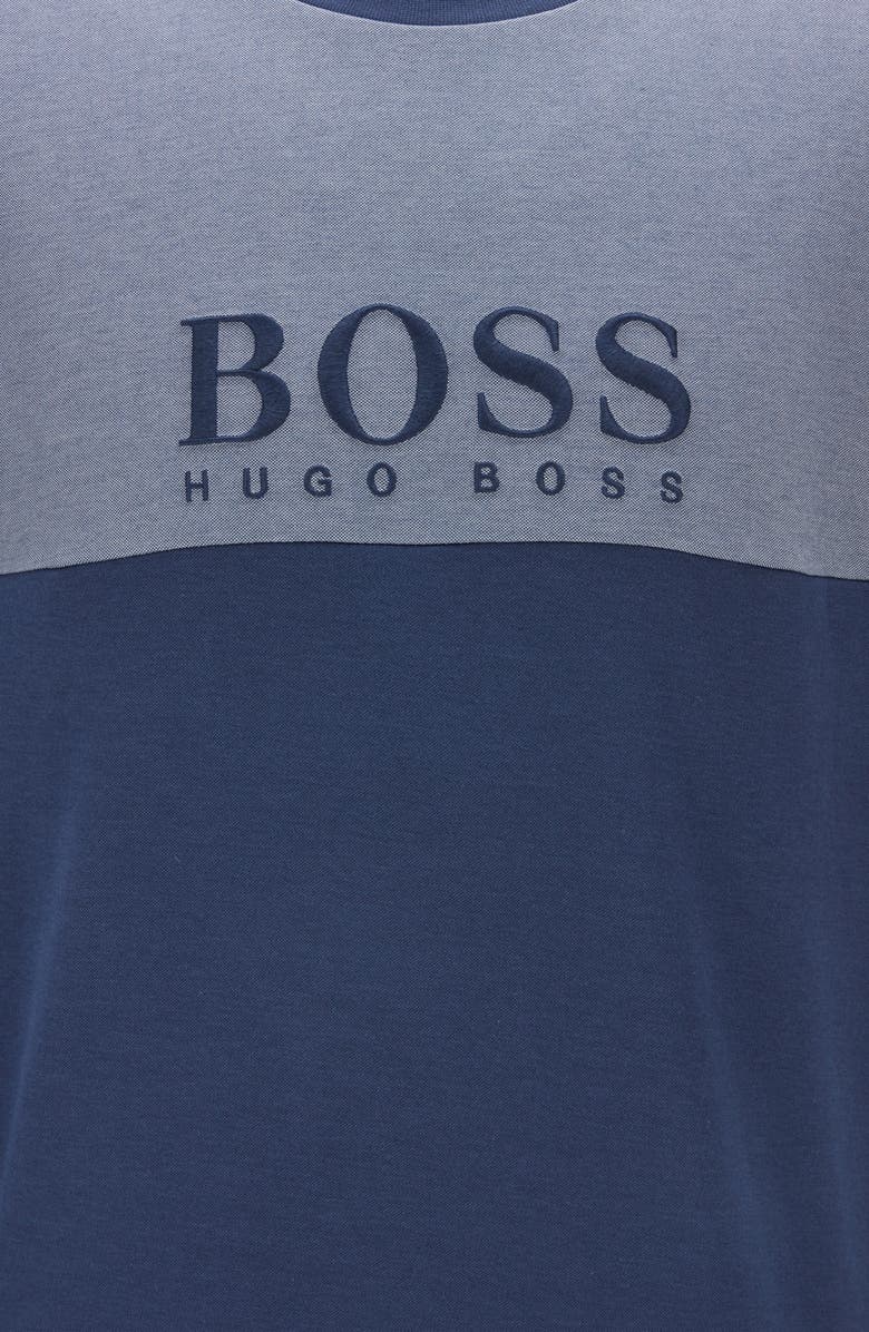 BOSS Cotton Blend Men's Sweatshirt, Alternate, color, 