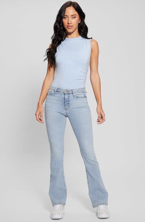 Guess Flare Leg Jeans In Tracer Wash