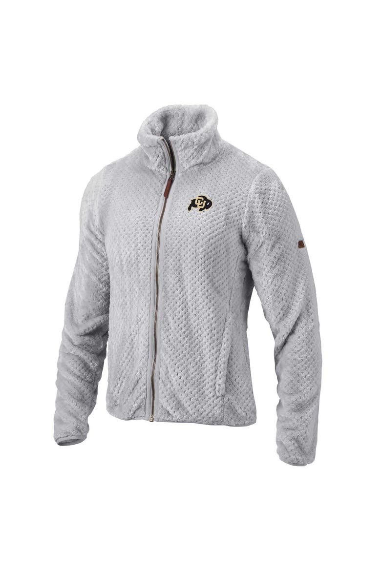 Women's Columbia Gray Colorado Buffaloes Fire Side II Full-Zip Jacket, Alternate, color, Gray