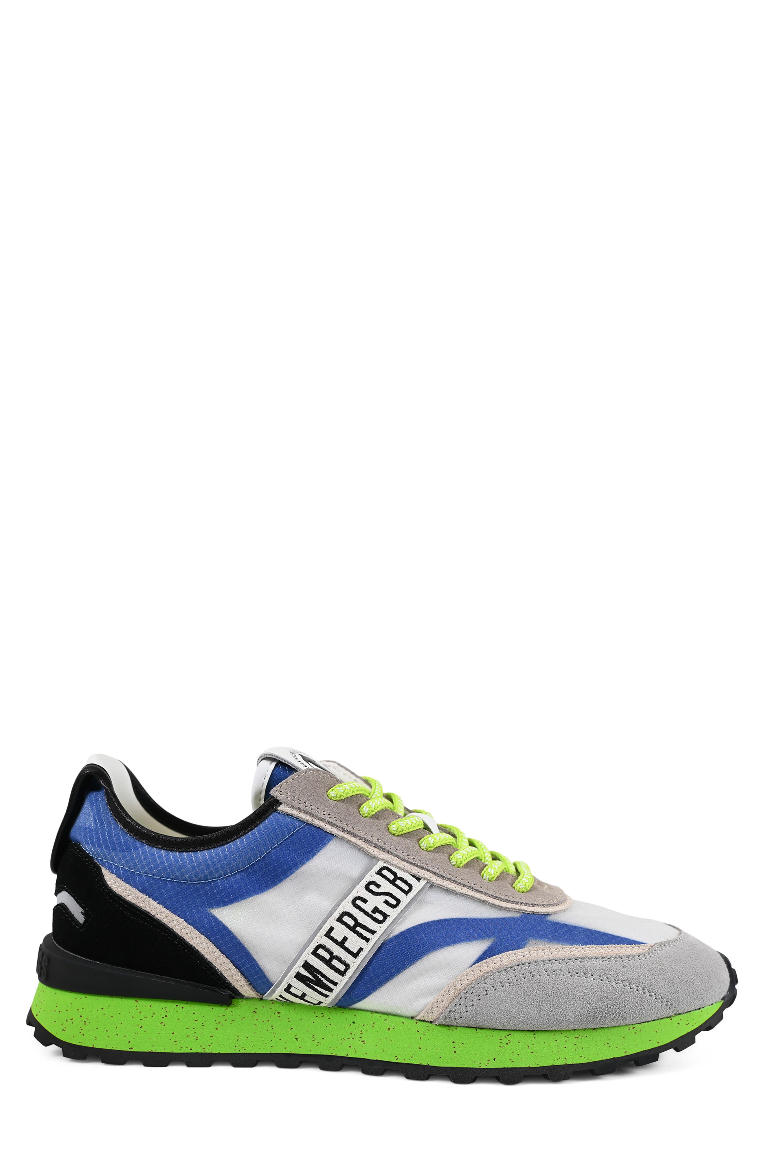 BIKKEMBERGS Contrast Stripe Sneaker, Alternate, color, Light Grey