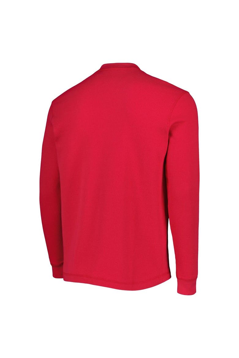 Men's Dunbrooke Washington Nationals Red Maverick Long Sleeve T-Shirt, Alternate, color, Red