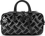 Kurt Geiger London Small Kensington Quilted Leather Duffle Bag