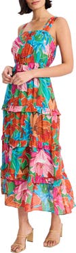 Maggy London Floral Midi Sundress