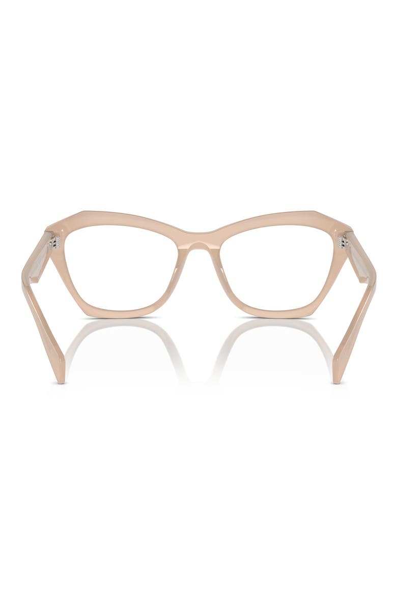 54mm Butterfly Optical Glasses, Alternate, color, WHITE
