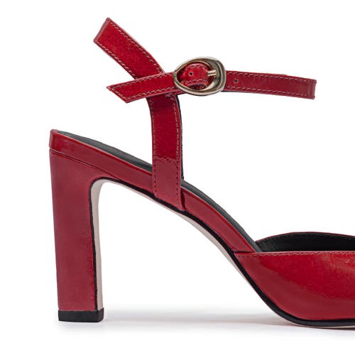 Bernardo Footwear Gama Mary Jane Pump In Burgundy