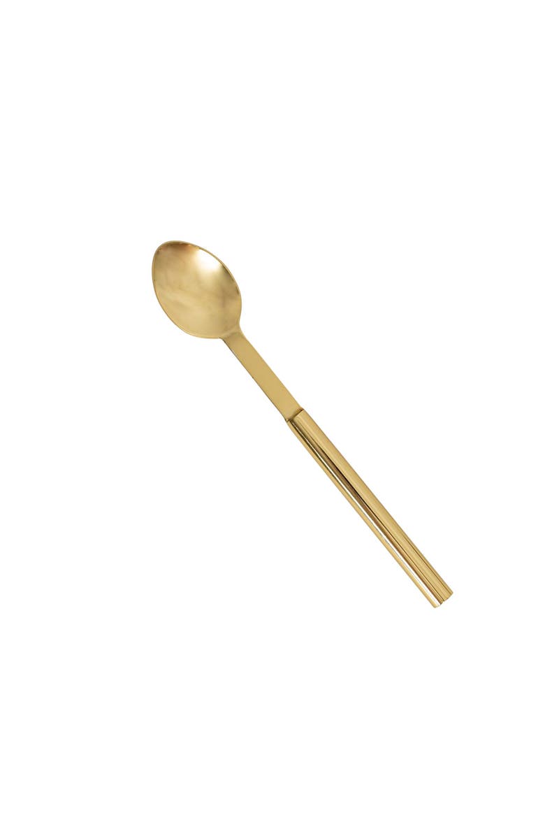 Foreside Home and Garden Set of 4 Bar Tools Brass Finish Metal, Alternate, color, Gold