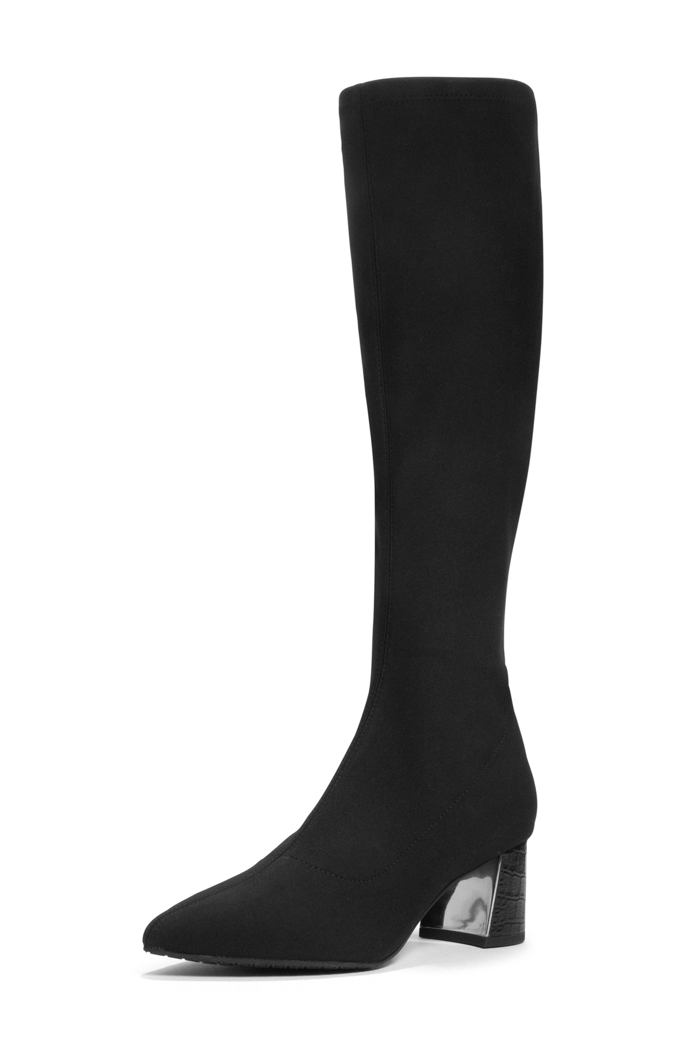 Donald Pliner Soumad Knee High Boot, Alternate, color, Black