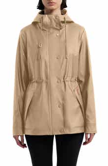 Abbey Short Rubberized Rain Jacket