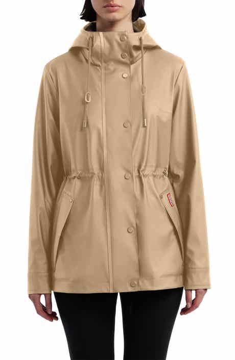 Abbey Short Rubberized Rain Jacket