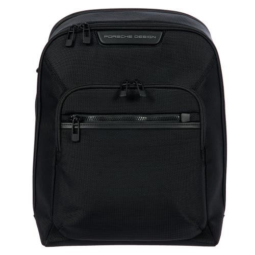 Porsche Design Roadster Leather Evo Backpack In Black