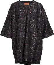 Missoni Sequin Plaid Knit Minidress