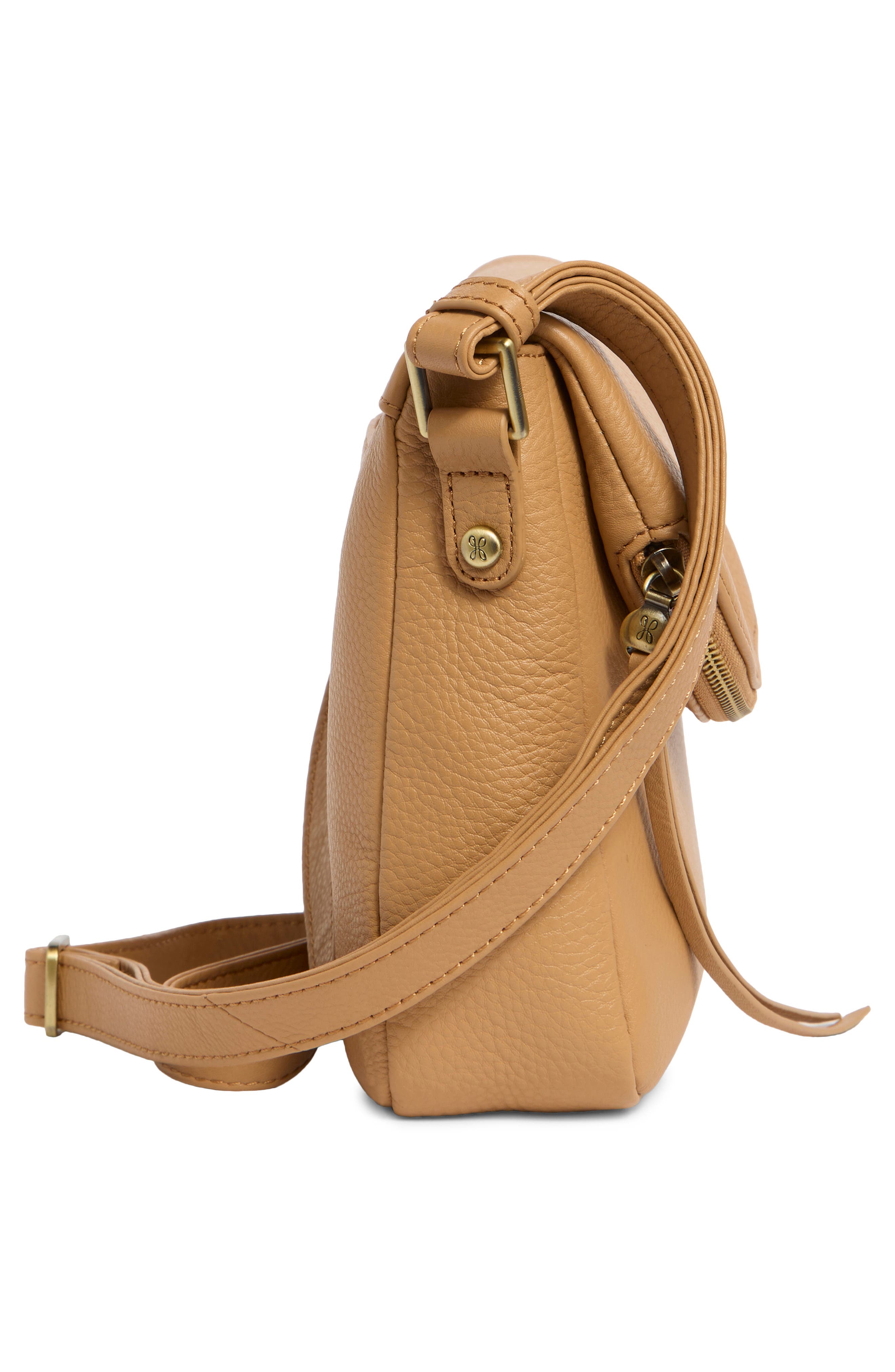 HOBO Fern Messenger Crossbody Bag, Alternate, color, Sandstorm