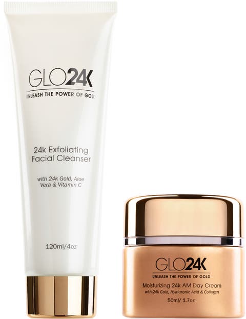 Exfoliating Facial Cleanser & Day Cream