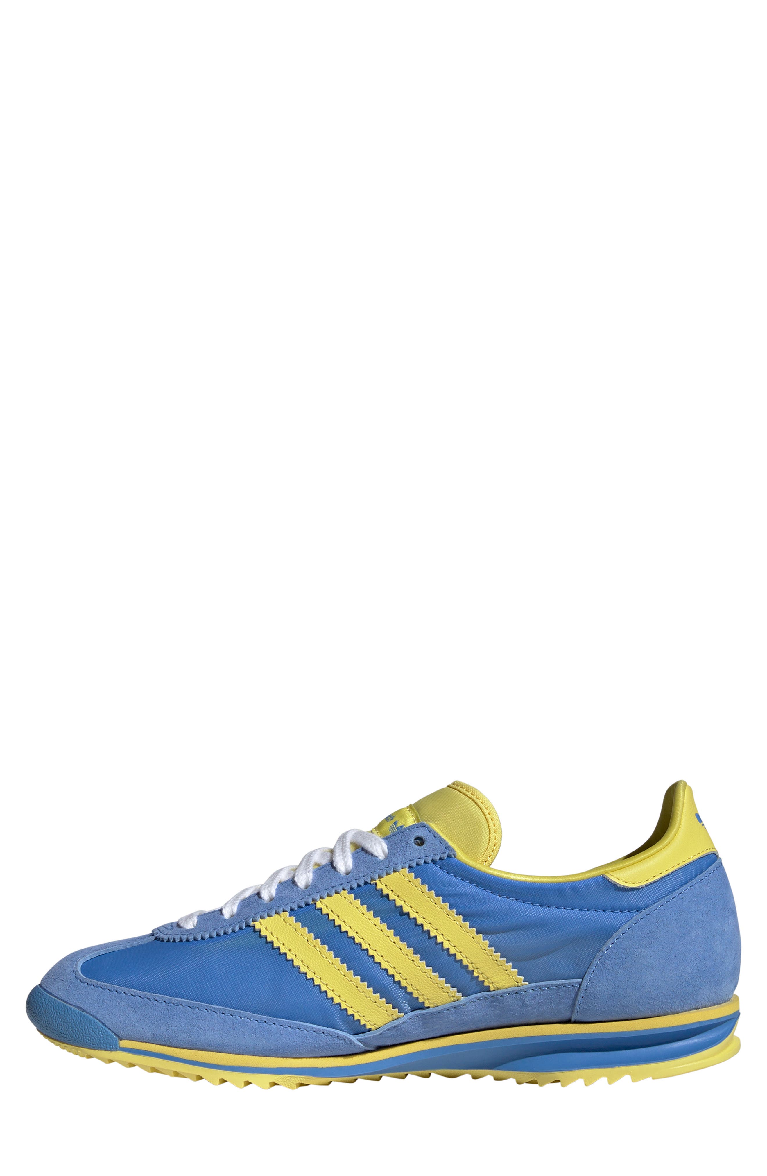 adidas x Sporty & Rich SL 72 Sneaker, Alternate, color, Reablu/ Lgtyel/ Ftwwht