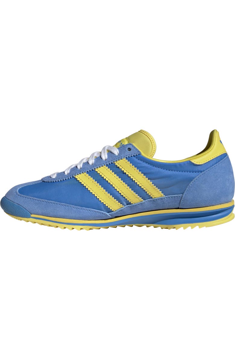 adidas x Sporty & Rich SL 72 Sneaker, Alternate, color, Reablu/ Lgtyel/ Ftwwht