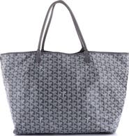Pre-Owned Goyard Saint Louis Tote Coated Canvas GM