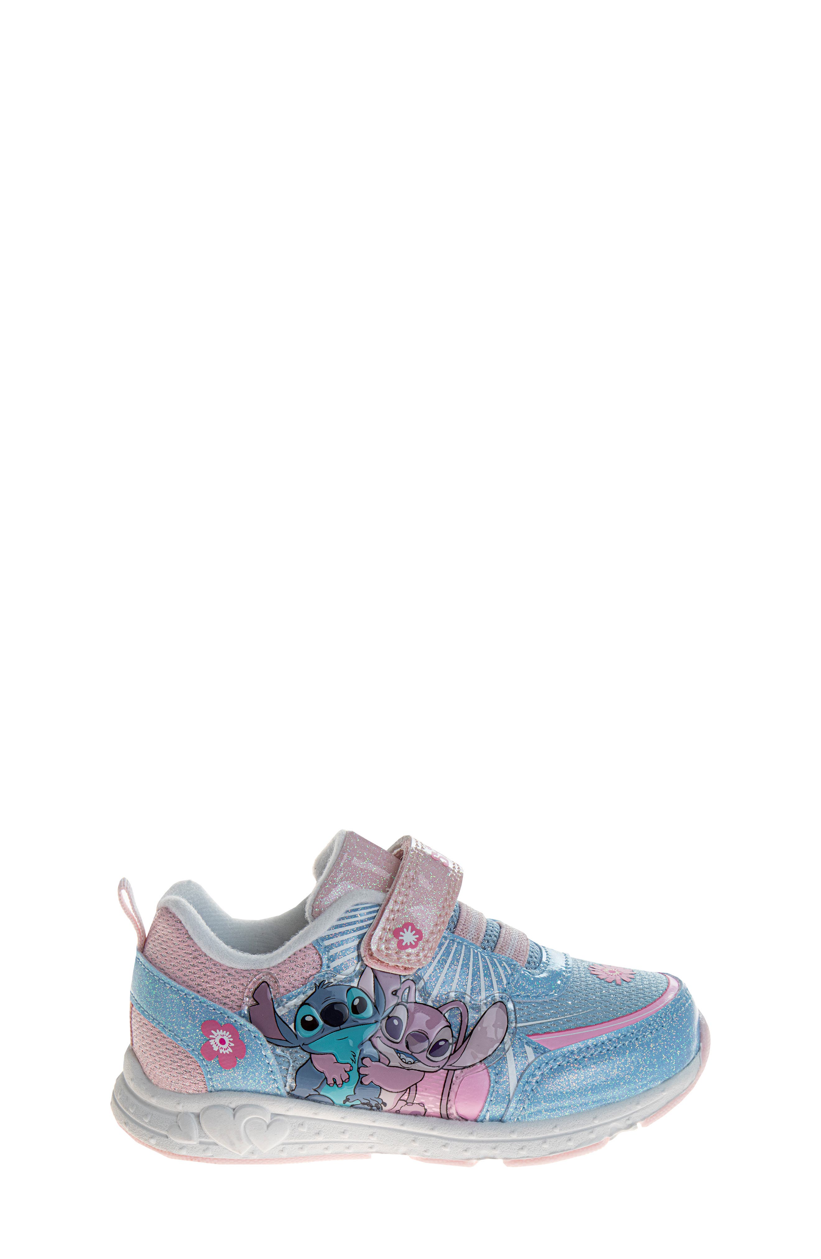 JOSMO Kids' Disney Stitch Sneaker, Alternate, color, Pink/ Blue