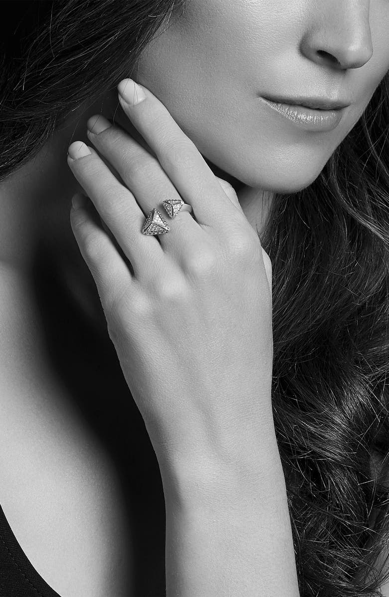 LAGOS KSL Lux Diamond Open Ring, Alternate, color,