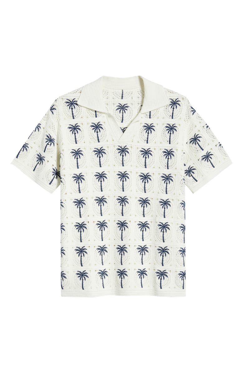 MAVRANS Palm Beach Crochet Polo, Alternate, color, 